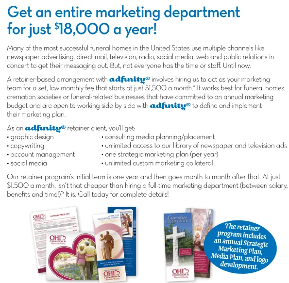 Adfinity Marketing Department