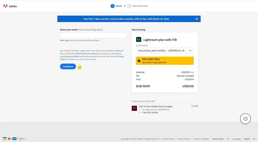 Adobe Checkout
