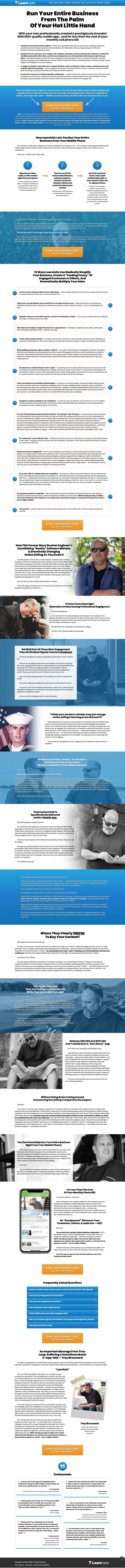 Ben Settle Learnistic Sales Page