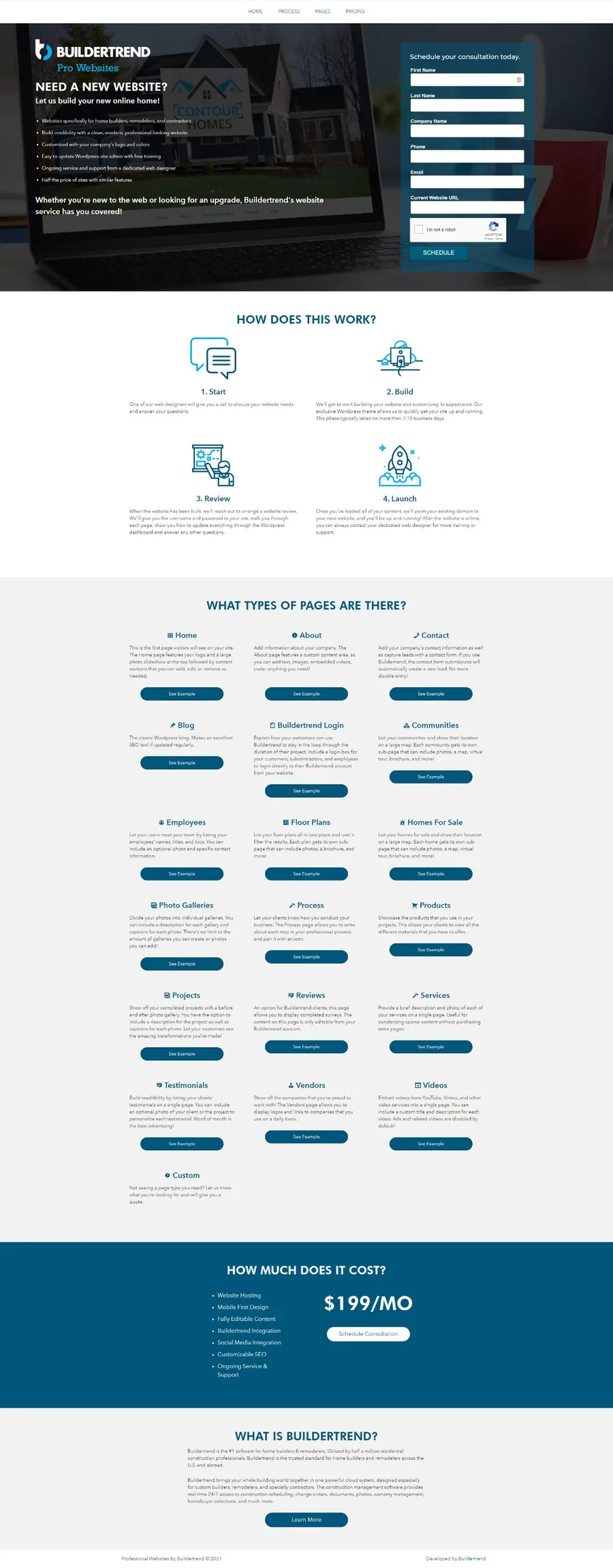Buildertrend Websites