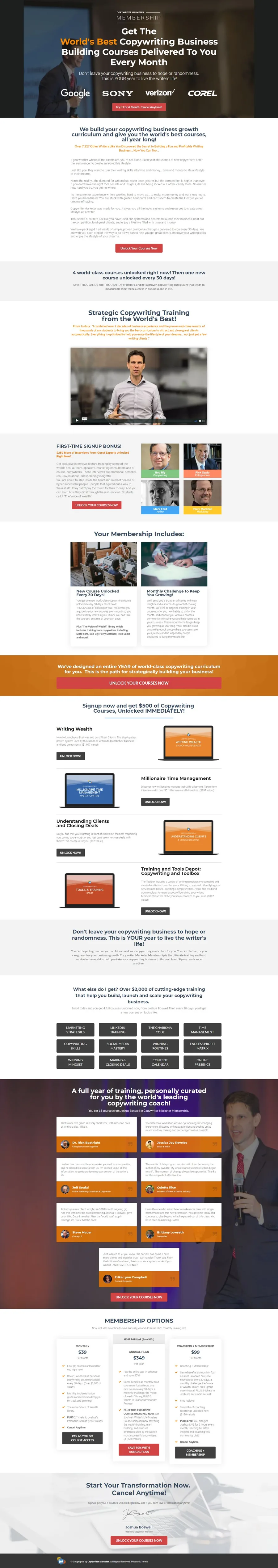 Copywriter Marketer