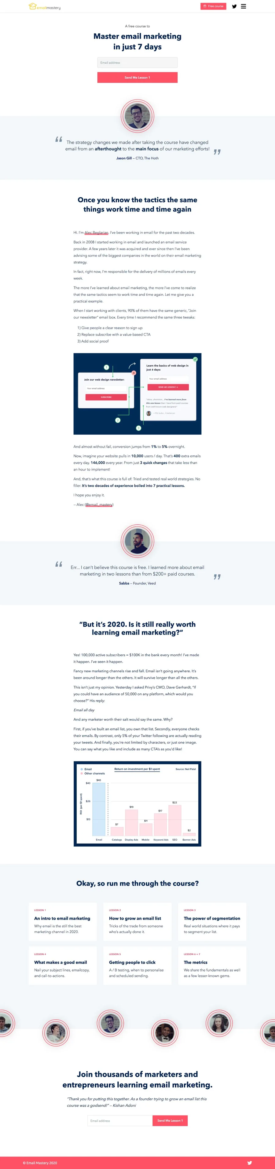 Email Mastery Free Course
