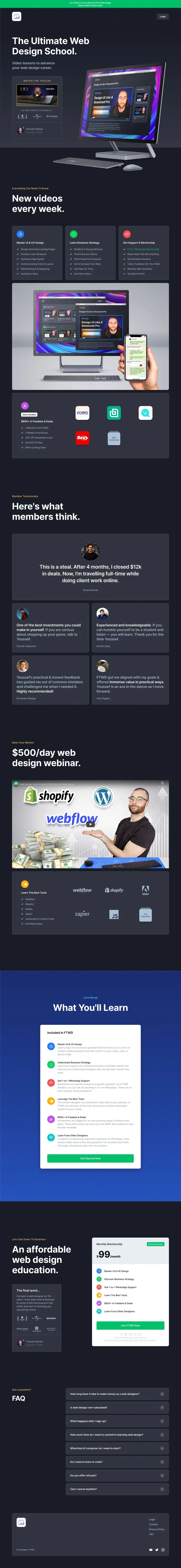Full Time Web Design