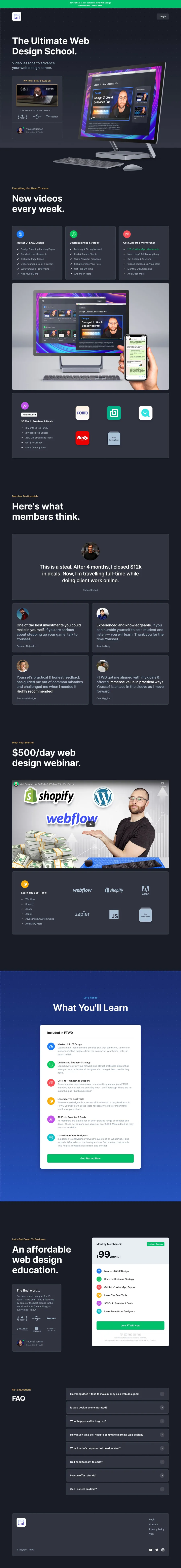 Full Time Web Design