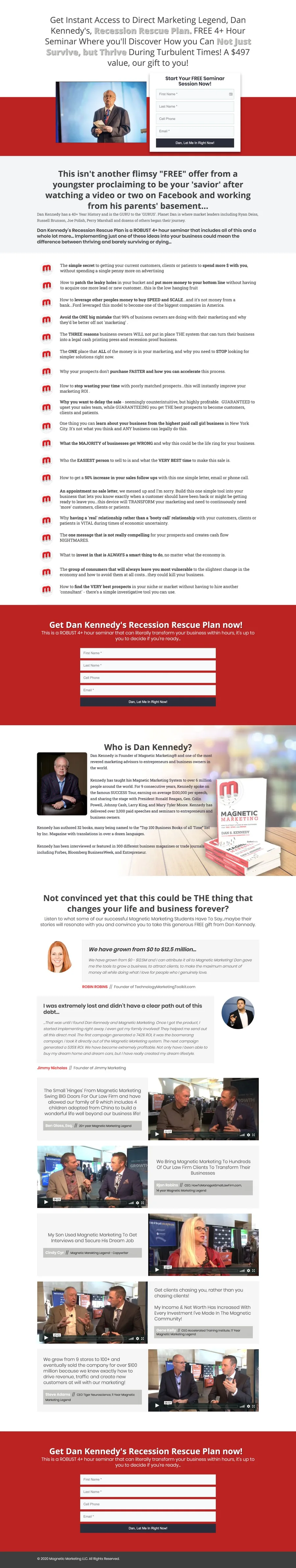 Magnetic Marketing Recession Rescue