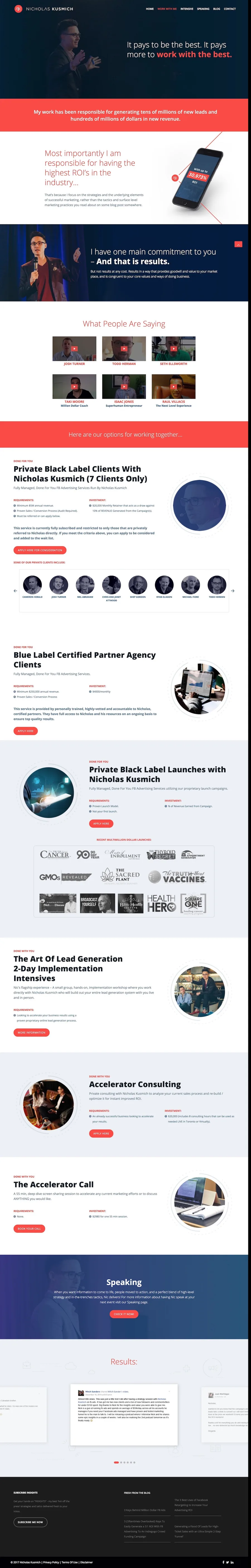Nicholas Consultant