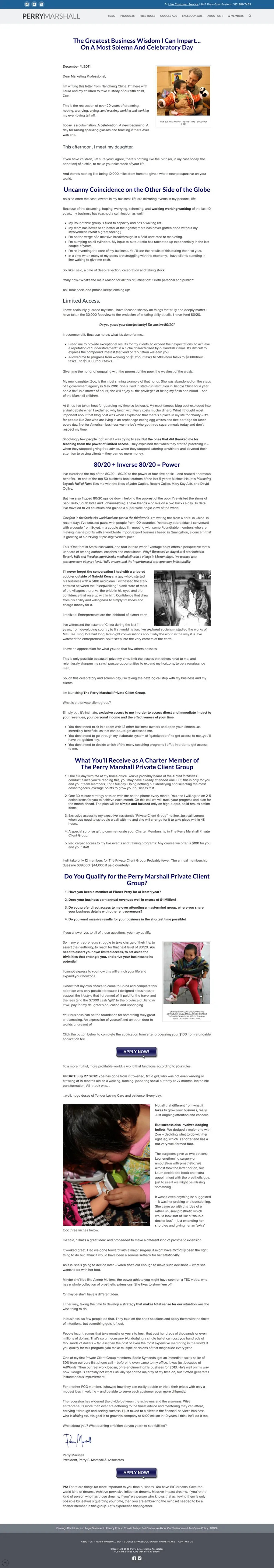 Perry Marshall Private Client Group