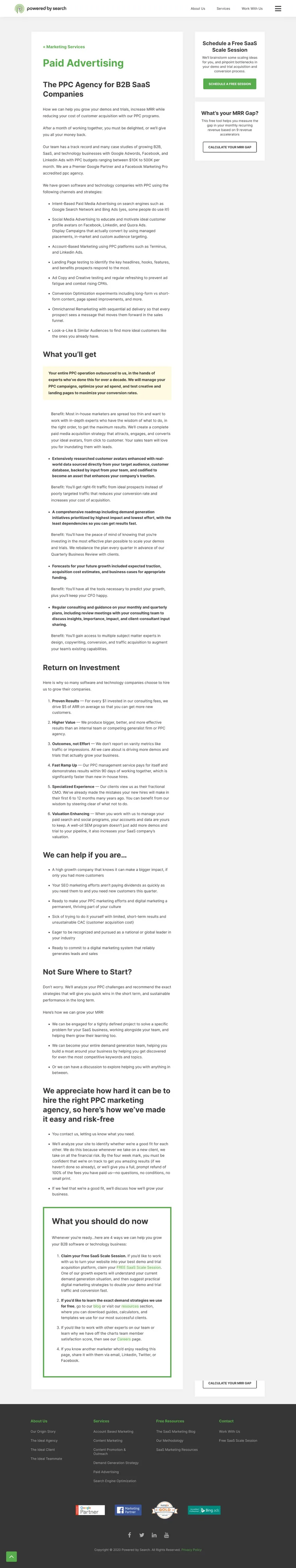 Powered By Search Paid Ads
