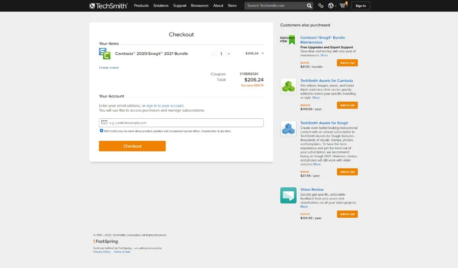 Techsmith Cart