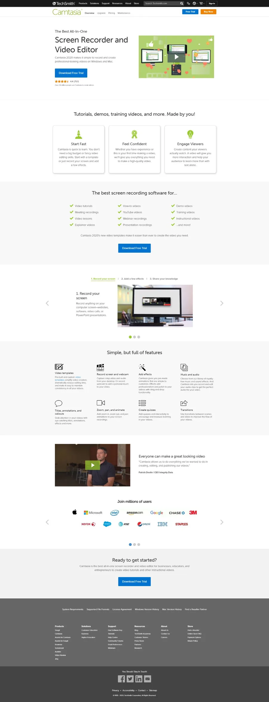 Techsmith Video Editor