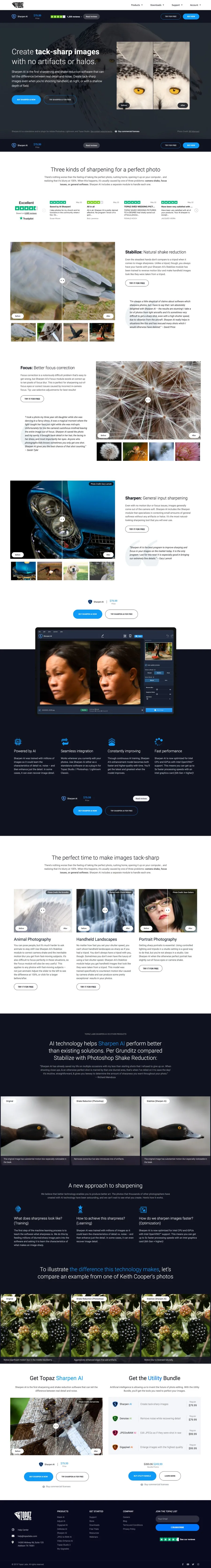 Topazlabs Sharpen AI