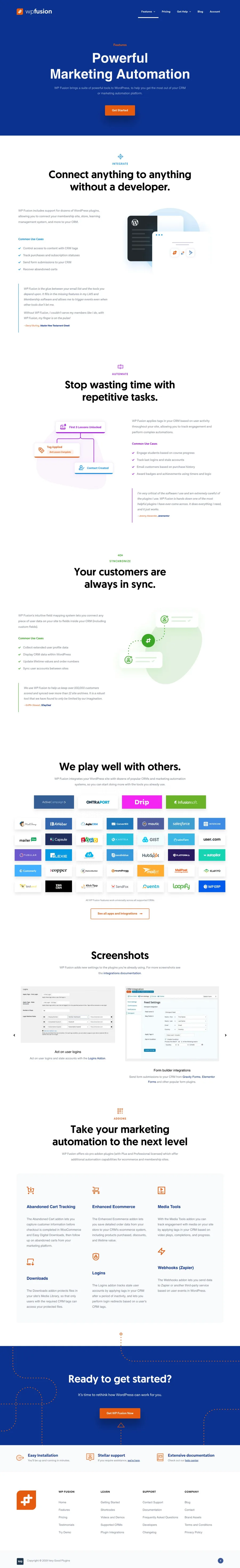 WPFusion Features