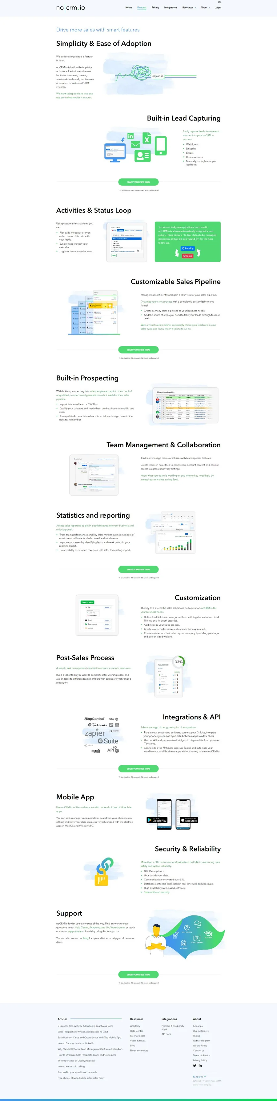 You Don'T Need A CRM Features